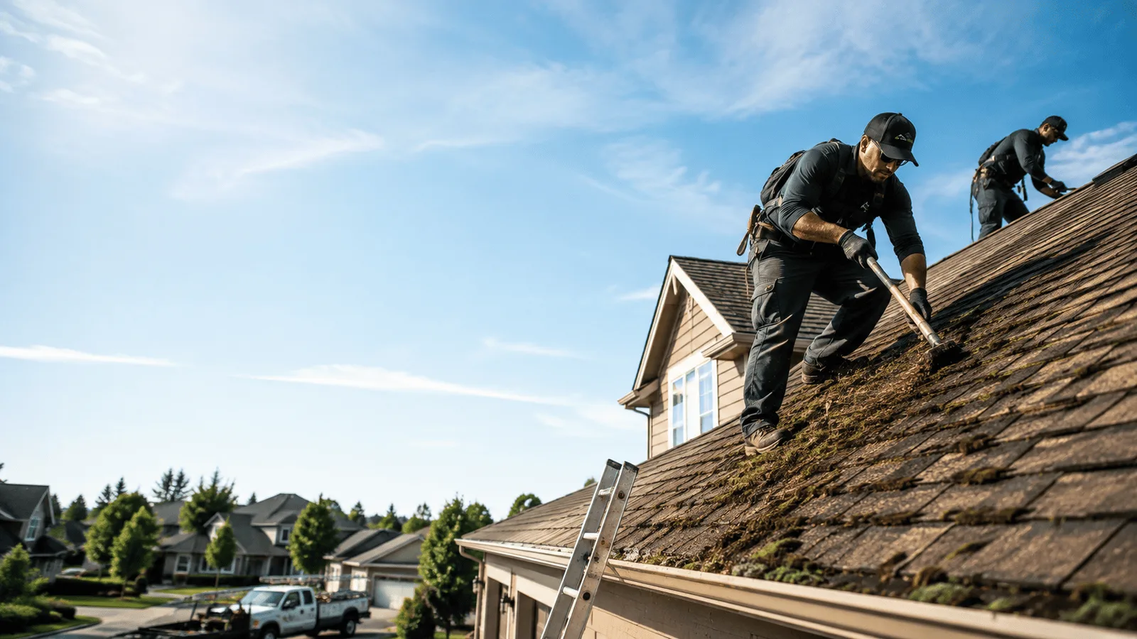 Roof Moss Removal in Sartell, MN near me